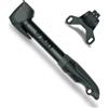 SKS GERMANY INJEX T-ZOOM Minipumpe (Silber/Schwarz) / INJEX T-Zoom Kompaktpumpe (Bundle mit Flaschenhalter)