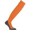 Uhlsport Team Pro Essential Calze a compressione, Multicolore (Orange /grey sole), 28-32