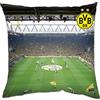 Dortmund Borussia Dortmund, Cuscino Stadio, nero-giallo, 40x40