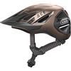 ABUS Casco da città ABUS Urban-I 3.0 ACE - casco da bici sportivo con luce posteriore a LED, visiera estesa e chiusura magnetica - per uomo e donna