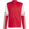 adidas Uomo Squadra25 Training Sweatshirt, Team Power Red 2/White, XXL Plus Long