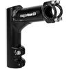 ergotec, Attacco Manubrio Comfi 25.4 / Aluminium AL6061-T6, 15°, Schwarz-Sand, Nero (Schwarz-Sand), 100mm