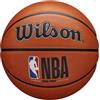 Wilson Pallone da Basket NBA DRV PRO, Utilizzo Outdoor, Gomma Tackskin, Misura: 6, Marrone