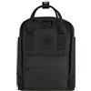 Fjällräven Re-Kånken Mini, Zaino Unisex-Adulto, Nero (Black), 29 x 20 x 13 cm