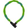 ABUS Lucchetto a catena Catena 6806K - Lucchetto per bicicletta leggero in acciaio temprato con tubo in tessuto alla moda - Catena quadrata con livello di sicurezza 6