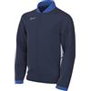NIKE FZ9851-410 Y NK DF ACD25 TRK JKT W Giacca Unisex Ragazzi MIDNIGHT NAVY/ROYAL BLUE/WHITE/WHITE Taglia S