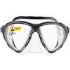 Cressi Big Eyes Evolution Mask SIL Clear/Frame Black