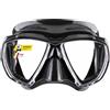 CRESSI Big Eyes - Maschera Singola Big Eyes o Combo Set Maschera + Snorkel Ultra Dry per Immersioni e Snorkeling, Taglia Unica, Adulti