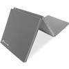 ProsourceFit Tri-Fold Folding Thick Exercise Mat 6'x2' with Carrying Handles for MMA, Gymnastics Core Workouts, Grey