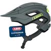 Abus Casco da MTB CliffHanger - casco da bici per percorsi impegnativi - con ampie aperture di ventilazione e fibbie TriVider - per uomo e donna