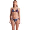 ARENA Bikini a Triangolo da Donna Water Print