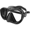 SEAC Appeal - Maschera da Subacquea Made in Italy monolente con Fibbia 3D Direttamente sul facciale Unisex Adulto