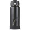 EcoVessel Perk-16oz/(73ml) Bottiglia per bevande calde o fredde in acciaio inossidabile con triplo isolamento Black Shadow, 16oz