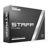 Wilson Palline da Golf Staff Model, Palline da Golf a 4 Strati con Alto Spin, 12 Palline, Uretano, Bianco