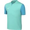 Nike Unisex Kids Short-Sleeve Soccer Jersey Y Nk DF Trophy V JSY SS, Hyper Turq/Chlorine Blue/White, DR0942-354, XS
