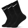 Nike Socks Everyday Ltwt, Calzini Uomo, Nero, XL