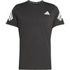 adidas Uomo Adi365 Running Climacool Iconic Shirt, Black, XXS
