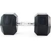 Athlyt Manubrio esagonale gommato, 25 kg - Manubrio per allenamento e home gym