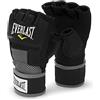 Everlast Fasce da Boxe Evergel (Large) Nere, Guanti a Design Sottile con Fasce da Polso Compress-X - Originale