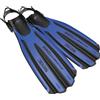 SEAC Propulsion, Pinne da Subacquea con Cinghiolo Regolabile, Made in Italy, Blu, S/M