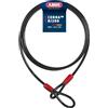 ABUS Cobra 8 Loop Cable - Cavo in Acciaio Rivestito in plastica - Sicurezza per Accessori di Biciclette e Moto - Lunghezza 2 Metri, Spessore 8 mm
