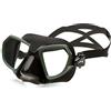 SALVIMAR Noah, Maschera Subacquea Unisex Adulto, Nero/Verde, Taglia unica