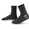 Seac Prime, Calzari in Neoprene 2 mm, Foderati in Nylon, Calzini da Subacquea Unisex-Adult, Nero, XS