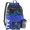 TYR Big Mesh Mummy Sacca a Rete per Piscina, Blu Royal, taglia unica