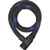Abus Ivera Steel o Flez 7200, Lucchetto a Catena Unisex Adulto, Nero, 110 cm, Nero