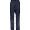 CMP Pantaloni Sci In Twill da Donna, Black Blue, L