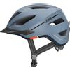 ABUS Casco da città Pedelec 2.0 - Casco da bicicletta con luce posteriore e cappuccio antipioggia - Per il traffico urbano - Per donne e uomini
