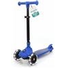 SereneLife Monopattino Bambino Pieghevole a 3 Ruote con Luci LED, Manubrio Regolabile, Freno Posteriore, per Bambini e Bambine dai 3 Anni fino a 50 kg