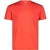 CMP - T-Shirt da Uomo, Fire, 56