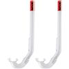 SEAC Z Grande Snorkel con Boccaglio in Siltra Unisex Adulto Trasparente Standard (Confezione da 2)