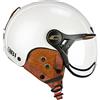 CGM Casco Bici, sci, E-bike, 801V EBI VINTAGE, Bianco perlato, XS (53-54cm)