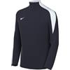 Nike Y Nk DF Strk24 Drill Top K Maglia a Maniche Lunghe, Ossidiana/Ossidiana/Bianco/Bianco, 14-15 Jahre Unisex-Bambini e Ragazzi