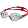 Speedo Unisex Occhialini da nuoto Biofuse 2.0 | Regolazione semplice brevettata | Anti-appannamento | Tenuta stagna | Migliore aderenza | Comfort migliorato Fed Red/Silver/Clear One Size