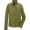 killtec Uomo Giacca Powerstretch con collo alto KOS 92 MN FLX JCKT, kiwi, XXL, 42800-000