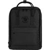 Fjällräven Zaino Re-kånken unisex adulto, nero, 27x38x13 cm (L x A x P)