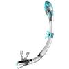 SEAC Fast Tech Dry, Snorkel con Dry Top e Valvola di Scarico, Acquamarina