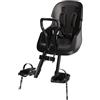 Bobike Seggiolino anteriore per bicicletta Bobike Exclusive Evolve Mini - Seggiolino frontale per bambini, montaggio sul tubo sterzo, design avvolgente, poggiapiedi regolabili, 9-36 mesi, fino a 15 kg