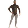 Seac Alga, giacca in neoprene da 5 mm per apnea e pesca subacquea, cappuccio inlcuso, 5 MM, XXL