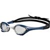 ARENA Cobra Ultra Swipe Occhialini Nuoto da Gara Unisex Adulto, Occhialini Piscina con Lenti Curve, Anti-Appannamento, Protezione UV, 5 Ponti Nasali Intercambiabili