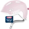 Abus, Casco per Bambini ABUS Smiley 3.0 ACE LED Casco da Ciclista per Bambini Piccoli con Vestibilità Avvolgente e Spazio per una Treccia, per Ragazze e Ragazzi