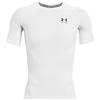 Under Armour Men's Heatgear Compression Shirt White/Black L L