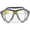 Cressi Big Eyes Evolution Mask SIL Clear/Frame Yellow