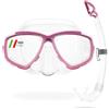 CRESSI Perla - Maschera Singola Perla o Combo Set Maschera Perla+Snorkel Mexico per Immersioni e Snorkeling, Taglia Unica, Adulti