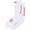 Kempa - Calze da Uomo, Uomo, Logo Classic, Bianco/Rosa, FR : chaussettes : 31-34 (Taille Fabricant : 31-35)