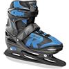 Roces Jokey Ice 2.0 Boy Pattino da Ghiaccio Allungabile, Bambino, Nero/Astro Blue, 30-33