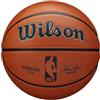 Wilson Pallone da Basket NBA AUTHENTIC SERIES OUTDOOR SZ6, Utilizzo Outdoor, Gomma Tackskin, Misura 6, Marrone
